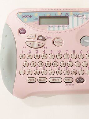 Brother Pink P-Touch 1100SB Handheld Label Maker